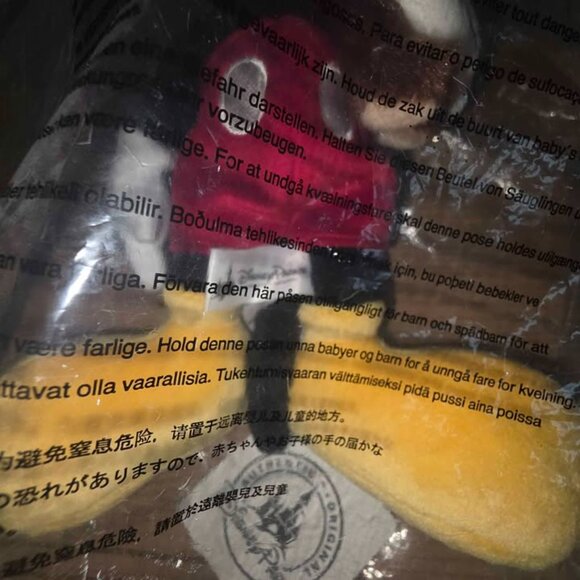 NEW Steiff Mickey Mouse with Teddy Bear Plush - Disney EAN 682476